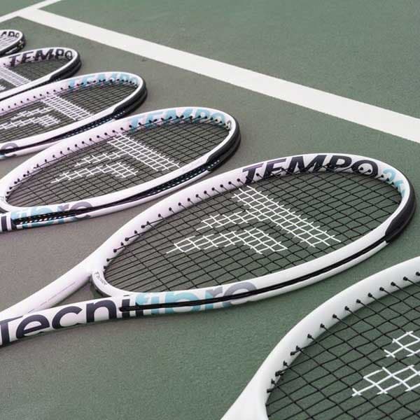 Tecnifibre Tempo V2 255 Tennismaila Hopeinen 1