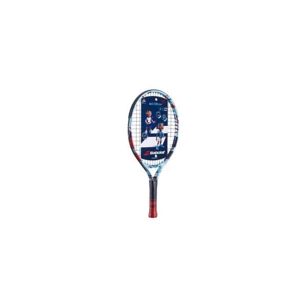 Raquette Junior - BABOLAT - BALLFIGHTER 17 - Blå/Röd - Pedagogiskt grepp - Lätt aluminium