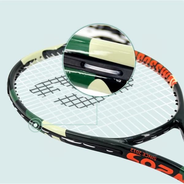 CONFO® aluminiumlegering nybörjare enkel dubbel kombination tennisracket
