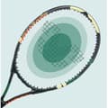 Miniatyrbild 2 av 4: CONFO® aluminiumlegering nybörjare enkel dubbel kombination tennisracket