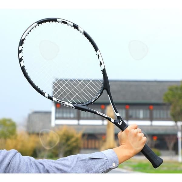 CONFO® Enkel nybörjartennisracket i kolfiber