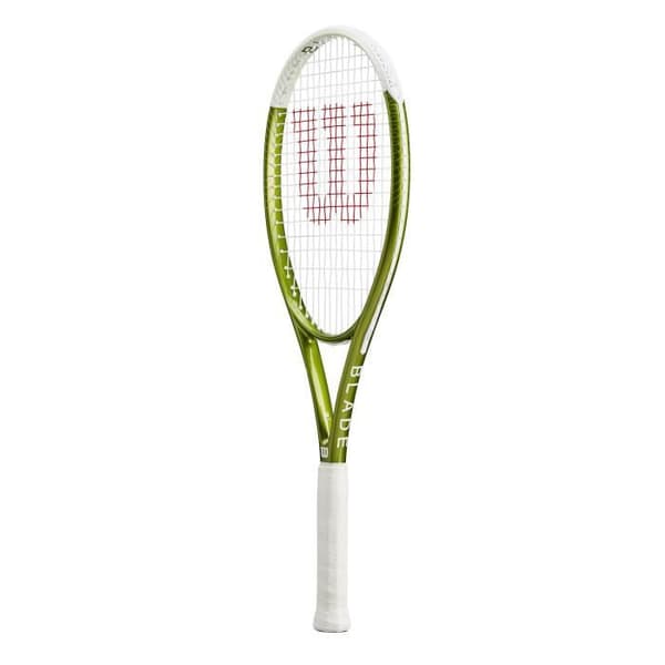 Wilson Blade Feel Team 103 tennisracket - vit/grön - storlek 3