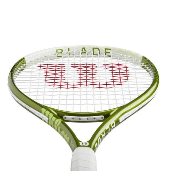 Wilson Blade Feel Team 103 tennisracket - vit/grön - storlek 3