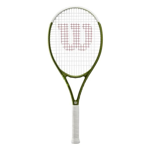 Wilson Blade Feel Team 103 tennisracket - vit/grön - storlek 3