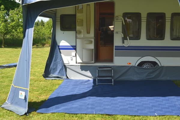 Tältmatta Campingmatta 2,5 x 60 cm – Grön plast