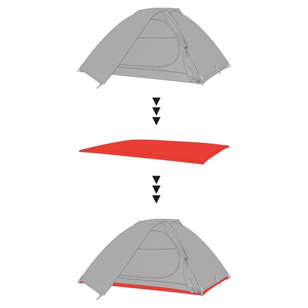 Hannah Beskyttende Fodaftryk Groundsheet 2