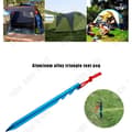 Miniatyrbild 1 av 4: TD® 4-delat set 18 cm tältpinnar - Tjocka campingpinnar Monterade legeringstälttillbehör Blå