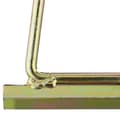 Miniatyrbild 6 av 6: Relaxdays XL markpinnar, set om 4, galvaniserat stål, tältpinnar, presenning, lusthus, 30,5 cm hög, guld