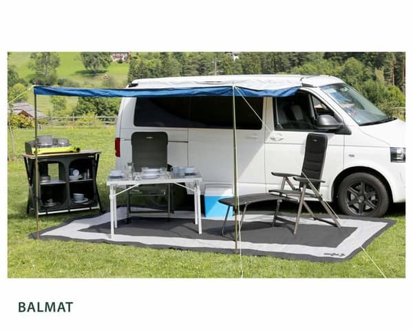 Campingtälttillbehör - sardin - Brunnerstång - FRE76471 - Balmat Premium Tent Mat Grå Vit