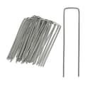 Miniatyrbild 1 av 6: Relaxdays Peg Set med 25 tältpinnar Garden Ground Anchor Peg 15 cm Längd Galvaniserat stål, Silver