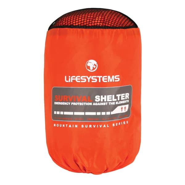 Lifesystems Survival Shelter 2 Oranssi 2 Places