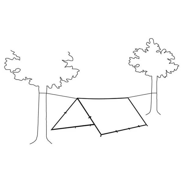 Robens Tarp 3x3 M Grönt