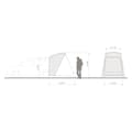 Miniatyrbillede 5 af 5: Vaude Tents Drive Trunk Beige