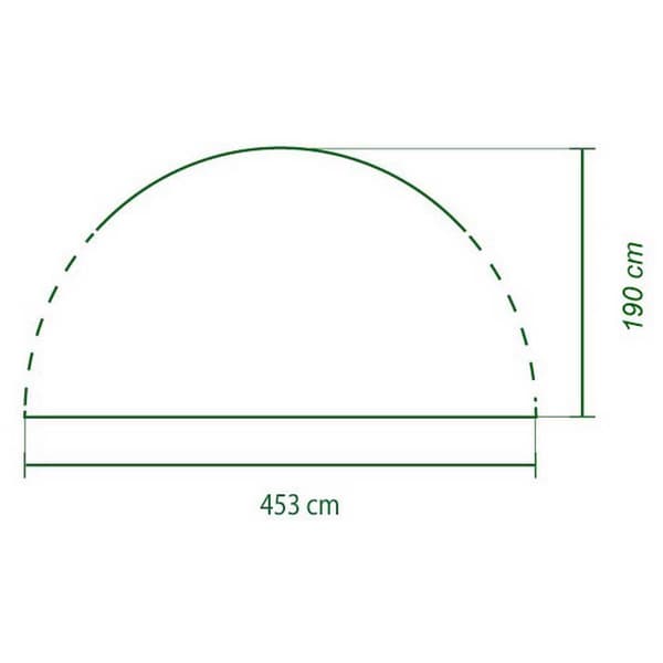 Coleman Event Shelter Pro Xl Sunwall Grå 450 x 450 cm