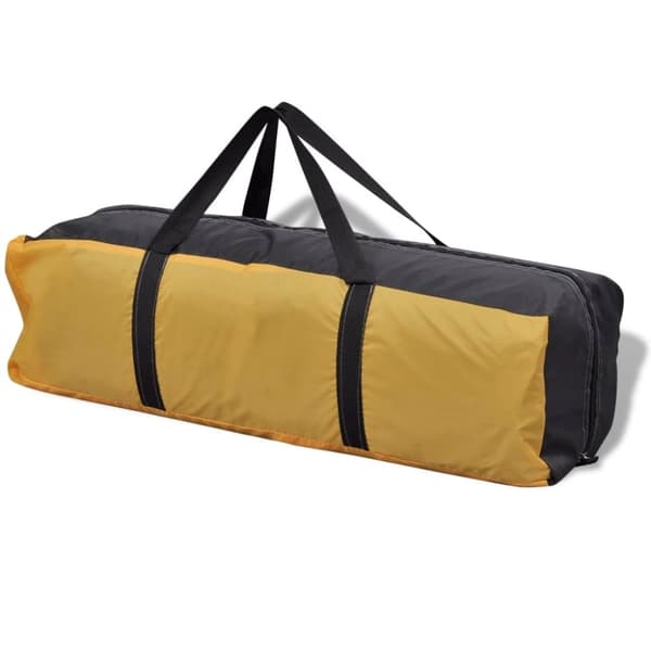 vidaXL 4-hengen Teltta Keltainen
