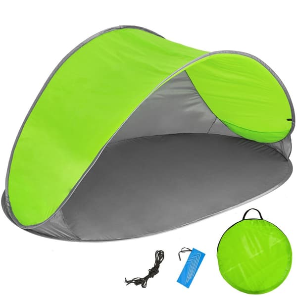 Pop-up tält Jasmin - grå/grön