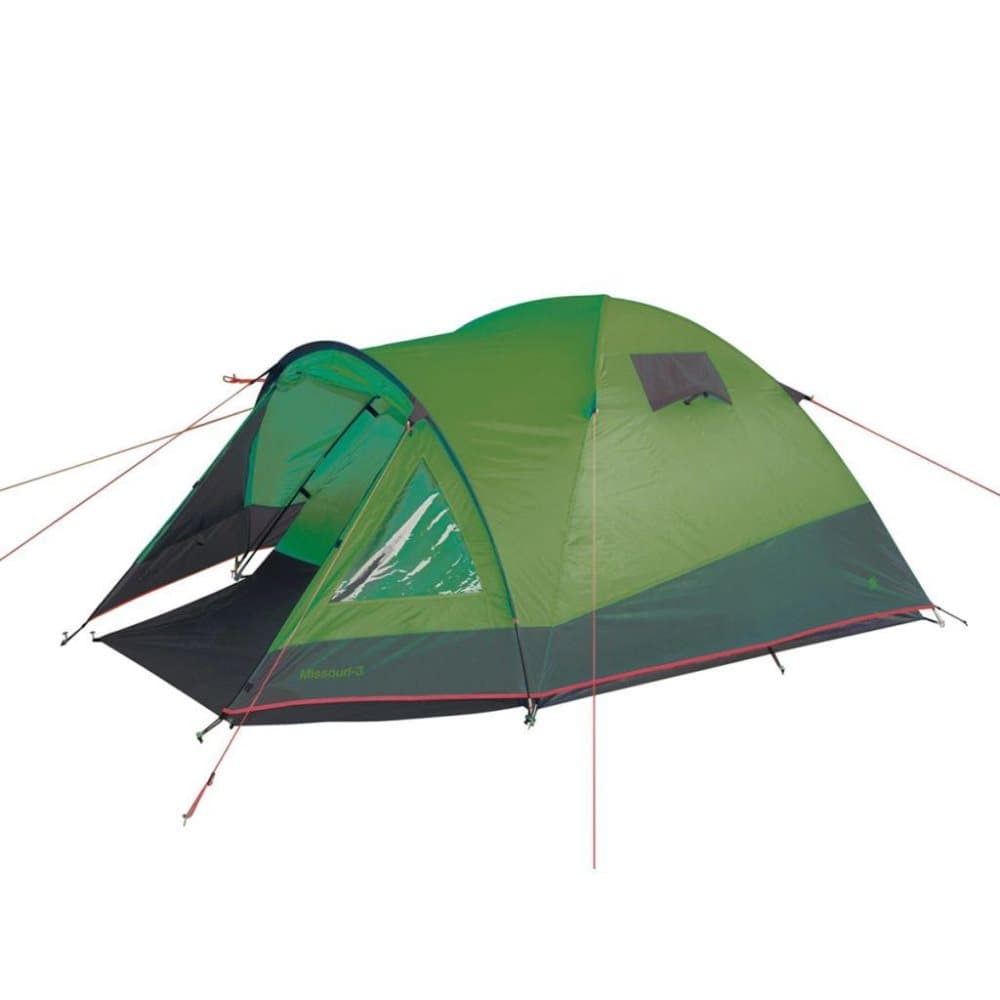 Camp Gear 3-personers-telt Missouri 300 x 180 x 125 cm grøn 4471527