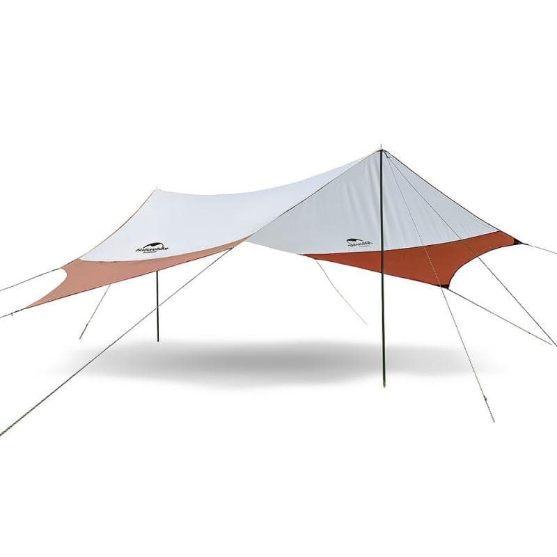 Naturehike Hexagon Tarp - orange partytält / Campingtält
