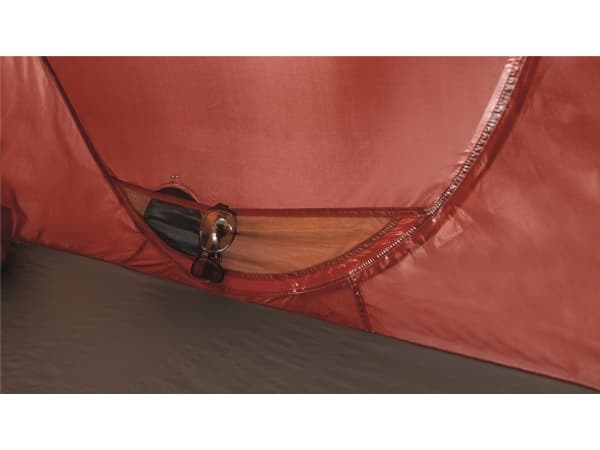 Easy Camp Fireball 200, 2 person(er), Hard ramme, 150 cm, Tunell Telt, Camping, Burgunder