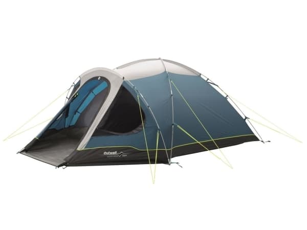 Outwell Cloud 4, Camping, Hard ramme, Tunell Telt, 4 person(er), Bakkdekke, Blå Blå