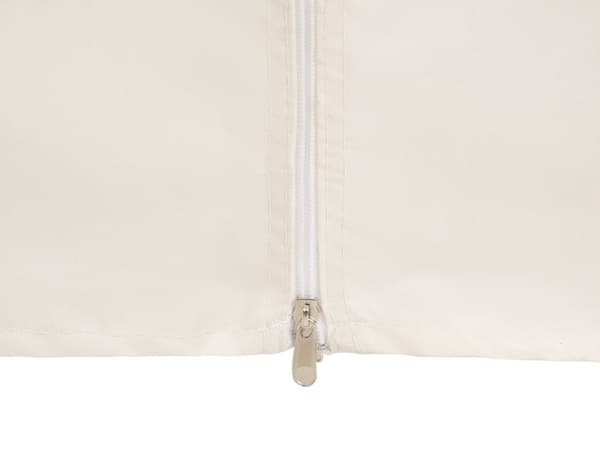 Havepavillon Beige 300 x 400 cm med Gardiner Stålramme