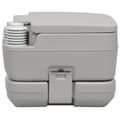 Miniatyrbillede 3 af 11: vidaXL transportabelt campingtoilet 10+10 l grå