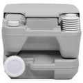 Miniatyrbillede 4 af 11: vidaXL transportabelt campingtoilet 10+10 l grå