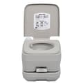 Miniatyrbillede 6 af 11: vidaXL transportabelt campingtoilet 10+10 l grå