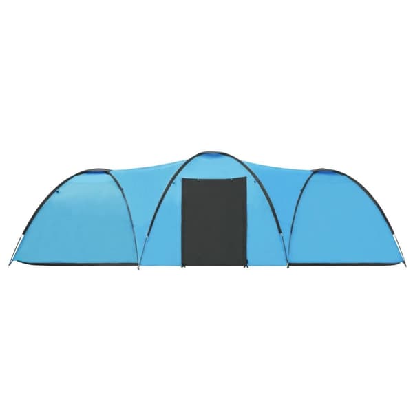 vidaXL iglotelt 650x240x190 cm 8 personer blå