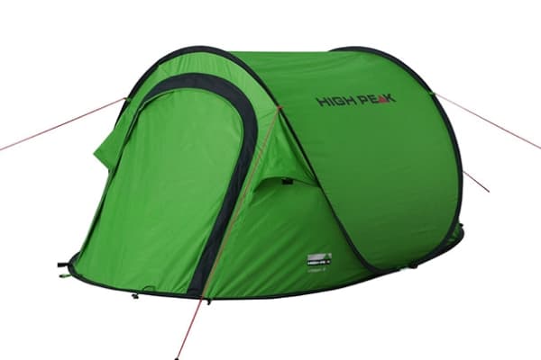 High Peak Vision 2, Camping, Tunneltält, 1,86 kg, Grön