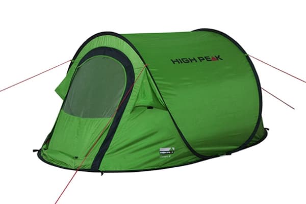 High Peak Vision 2, Camping, Tunneltält, 1,86 kg, Grön