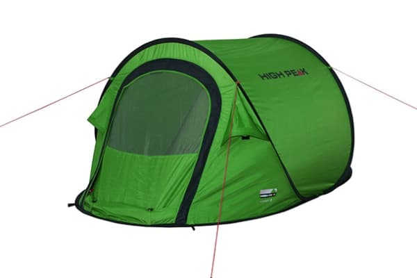 High Peak Vision 2, Camping, Tunneltält, 1,86 kg, Grön