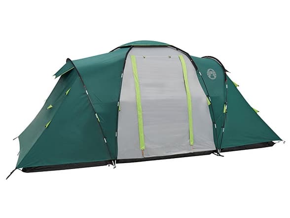 Coleman Spruce Falls 4, Camping, Hard ramme, Gruppe telt, 4 person(er), Bakkdekke, Grønn, Grå