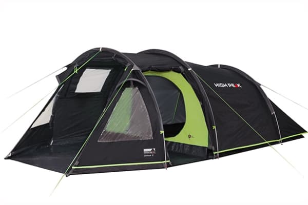 High Peak Atmos 3, Kuppeltelt, 3 person(er), Sort, Grønn