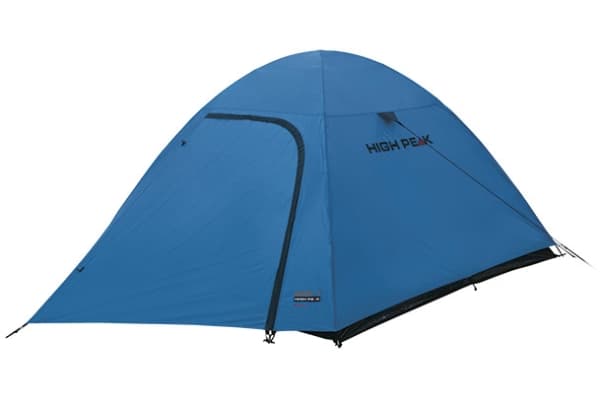 High Peak Kiruna 2, Camping, Hårdram, Dome/Igloo-tält, 2 person(er), 2,3 kg, Svart, Blå