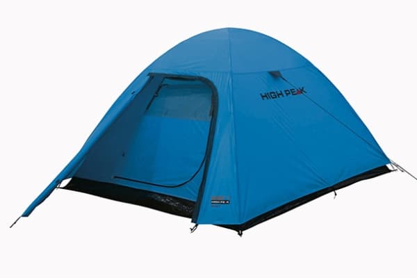 High Peak Kiruna 2, Camping, Hårdram, Dome/Igloo-tält, 2 person(er), 2,3 kg, Svart, Blå