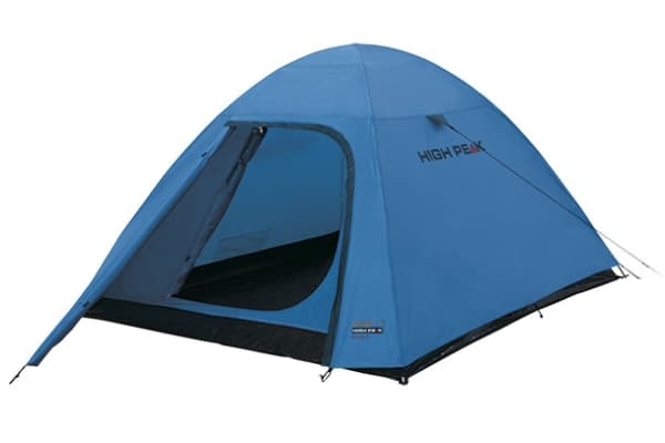 High Peak Kiruna 2, Camping, Hårdram, Dome/Igloo-tält, 2 person(er), 2,3 kg, Svart, Blå Svart, Blå