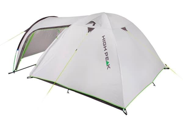 High Peak Kira 3.0, Camping, Hårdram, Tunneltält, 3 person(er), 3,8 kg, Grått