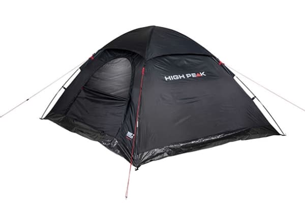 High Peak Monodome XL, Kuppeltelt, 4 person(er), Ventilasjon, Vanntette sømmer, Sort