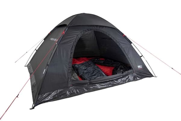 High Peak Monodome XL, Kuppeltelt, 4 person(er), Ventilasjon, Vanntette sømmer, Sort
