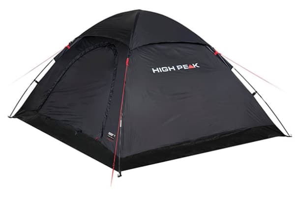 High Peak Monodome XL, Kuppeltelt, 4 person(er), Ventilasjon, Vanntette sømmer, Sort