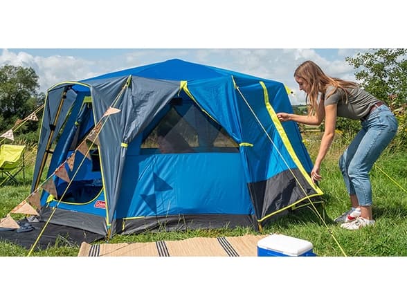 Coleman OctaGo, Telttailu, Kova runko, Ryhmäteltta, 3 henkilö(t), 7,5 m², 10,9 kg