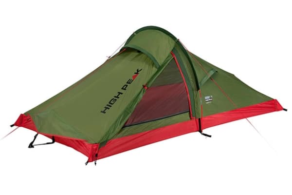 High Peak Siskin 2.0, Camping, Pyramide Telt, 1,7 kg, Grønn, Rød