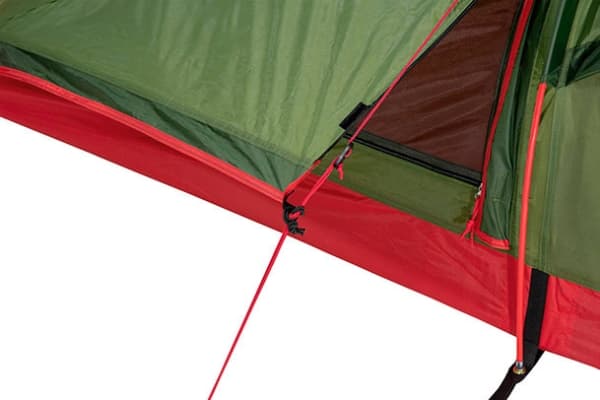 High Peak Siskin 2.0, Camping, Pyramide Telt, 1,7 kg, Grønn, Rød