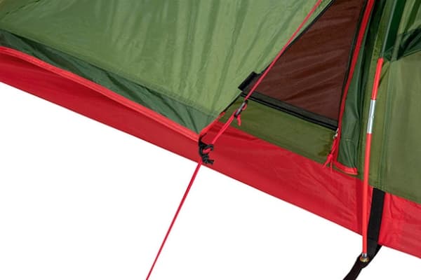 High Peak Siskin 2.0, Camping, Pyramide Telt, 1,7 kg, Grønn, Rød