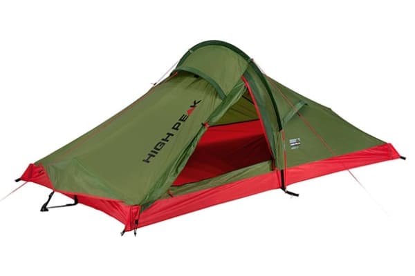 High Peak Siskin 2.0, Camping, Pyramide Telt, 1,7 kg, Grønn, Rød