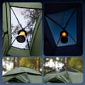 Miniatyrbillede 5 af 11: SoBuy 7-i-1 Camping Telt –  Til 1 Person | 193x86x160cm Grøn OGS32-GR