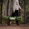 Miniatyrbillede 11 af 11: SoBuy 7-i-1 Camping Telt –  Til 1 Person | 193x86x160cm Grøn OGS32-GR