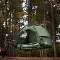 Miniatyrbillede 2 af 11: SoBuy 7-i-1 Camping Telt –  Til 1 Person | 193x86x160cm Grøn OGS32-GR