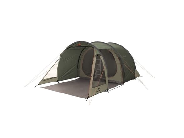 Easy Camp Galaxy 400 Rustik, Camping, Hårdram, Tunneltält, 4 person(er), Canvas, Grön